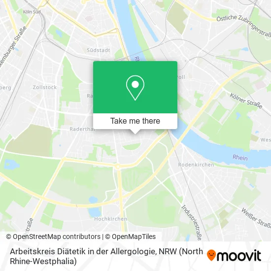 Карта Arbeitskreis Diätetik in der Allergologie