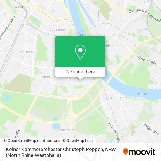 Kölner Kammerorchester Christoph Poppen map