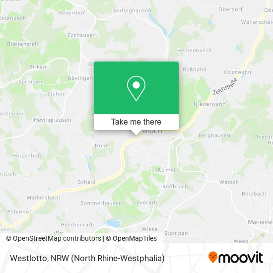 Карта Westlotto
