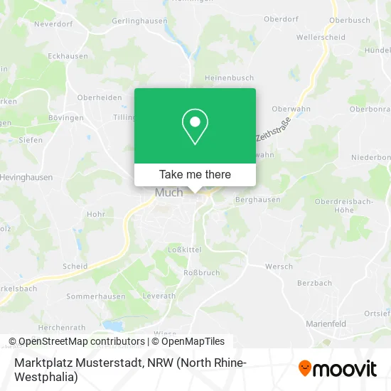 Карта Marktplatz Musterstadt