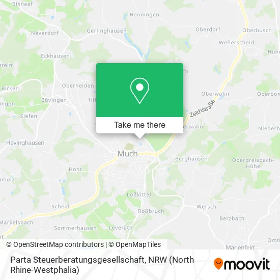 Parta Steuerberatungsgesellschaft map
