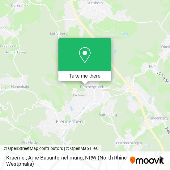 Kraemer, Arne Bauunternehmung map
