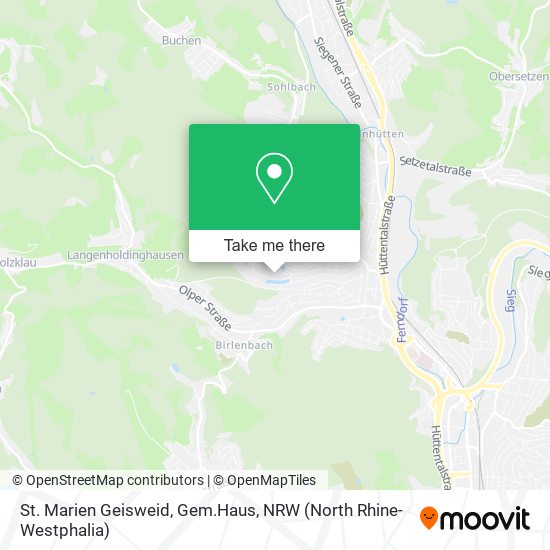 St. Marien Geisweid, Gem.Haus map