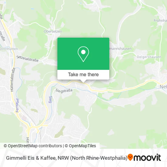 Карта Gimmelli Eis & Kaffee