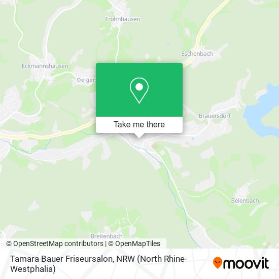 Tamara Bauer Friseursalon map
