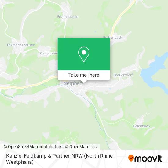 Карта Kanzlei Feldkamp & Partner