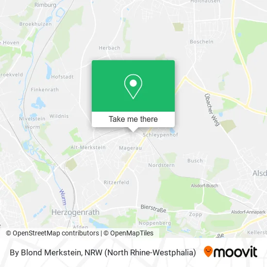 Карта By Blond Merkstein