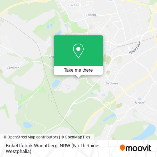 Brikettfabrik Wachtberg map