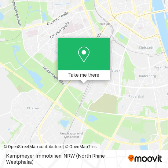 Карта Kampmeyer Immobilien
