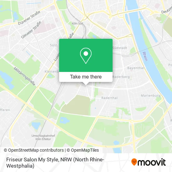 Карта Friseur Salon My Style