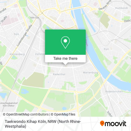 Taekwondo Kihap Köln map