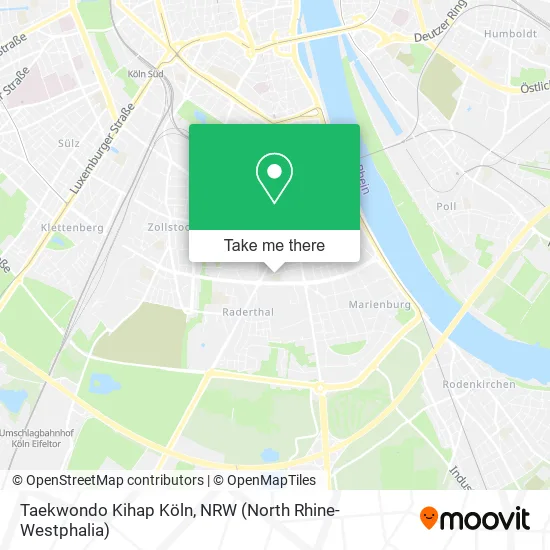 Карта Taekwondo Kihap Köln