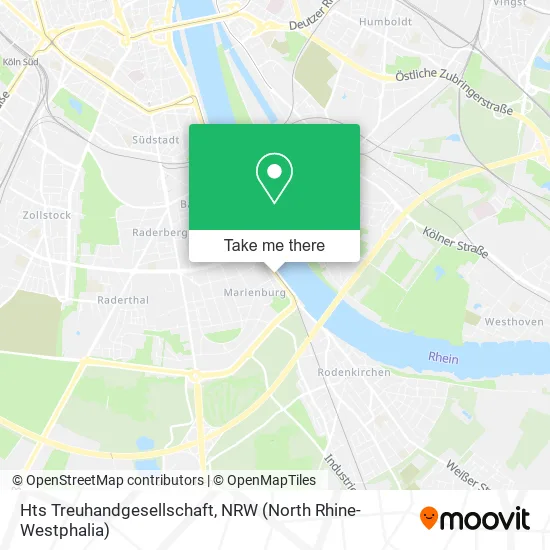 Карта Hts Treuhandgesellschaft