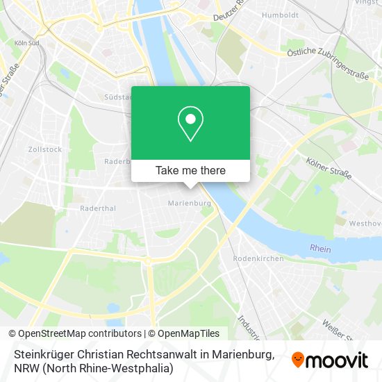 Steinkrüger Christian Rechtsanwalt in Marienburg map