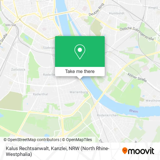 Карта Kalus Rechtsanwalt, Kanzlei