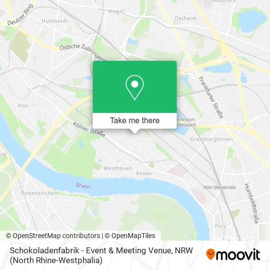 Карта Schokoladenfabrik - Event & Meeting Venue