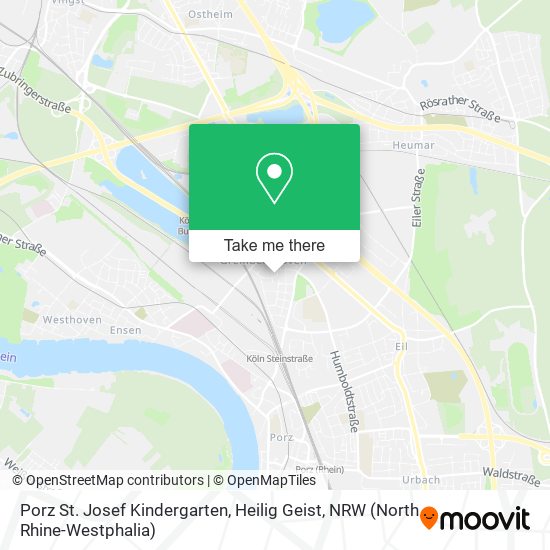 Porz St. Josef Kindergarten, Heilig Geist map