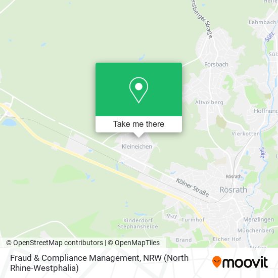 Fraud & Compliance Management map