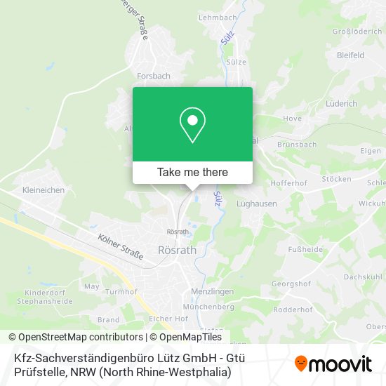 Kfz-Sachverständigenbüro Lütz GmbH - Gtü Prüfstelle map