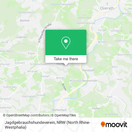 Карта Jagdgebrauchshundeverein
