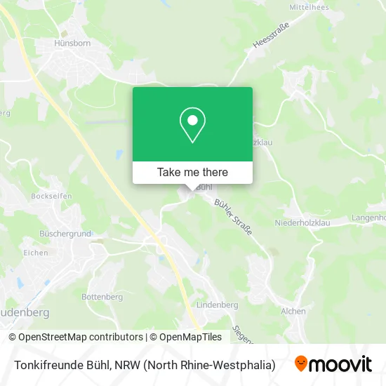 Карта Tonkifreunde Bühl