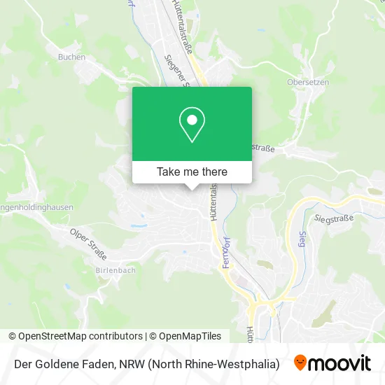 Карта Der Goldene Faden