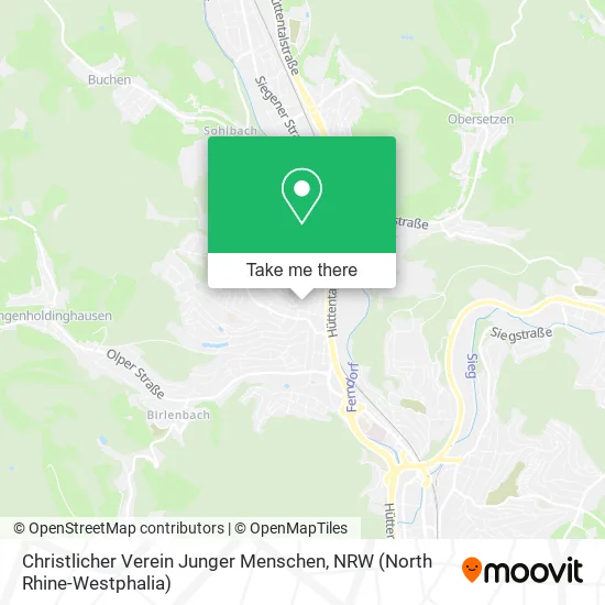 Карта Christlicher Verein Junger Menschen