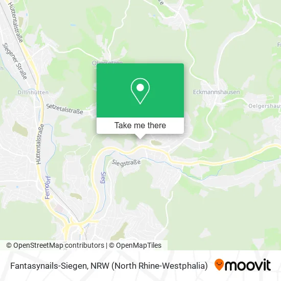 Карта Fantasynails-Siegen