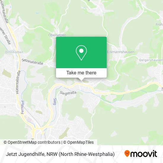 Карта Jetzt Jugendhilfe