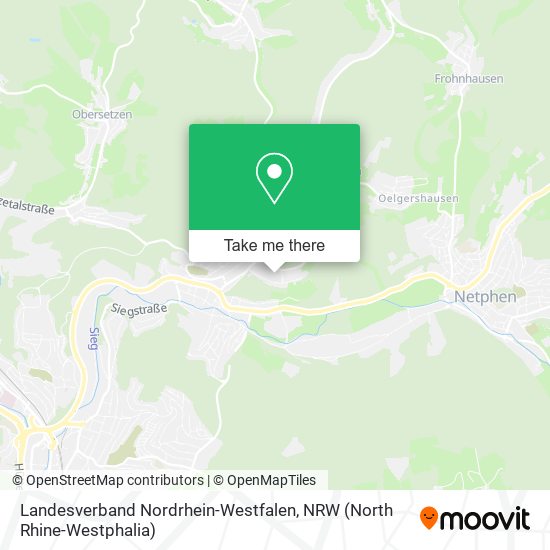 Landesverband Nordrhein-Westfalen map