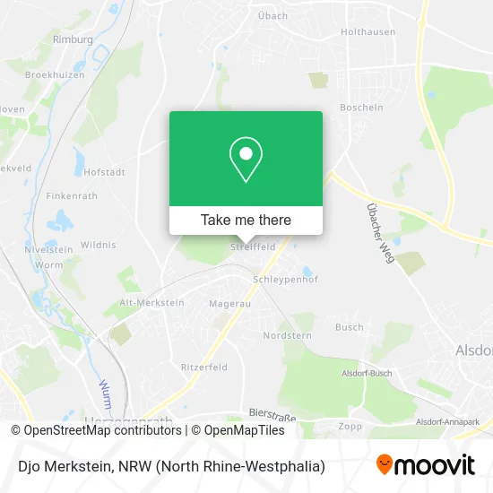 Карта Djo Merkstein