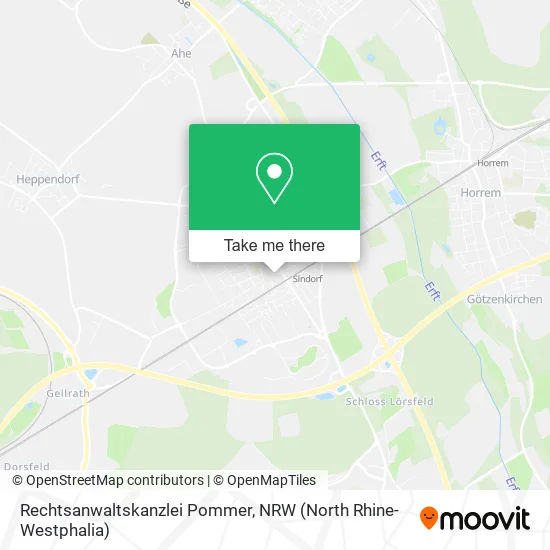 Карта Rechtsanwaltskanzlei Pommer