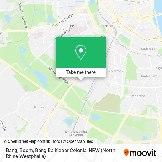 Карта Bäng, Boom, Bäng Ballfieber Colonia