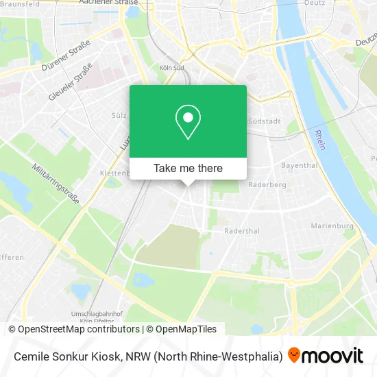 Карта Cemile Sonkur Kiosk