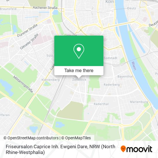 Friseursalon Caprice Inh. Ewgeni Dare map