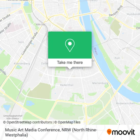 Карта Music Art Media Conference