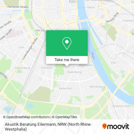 Akustik Beratung Eilermann map