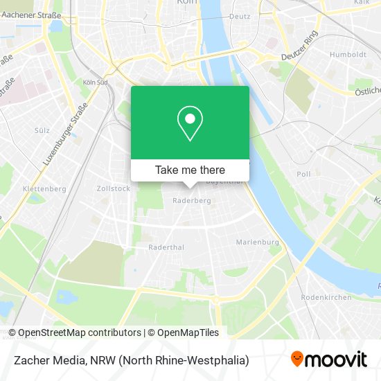 Zacher Media map