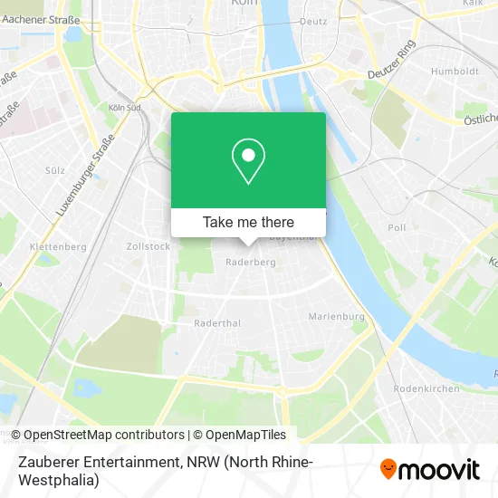 Карта Zauberer Entertainment