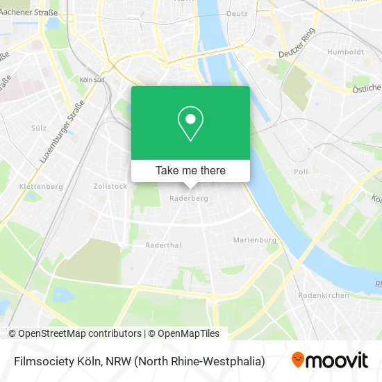 Карта Filmsociety Köln