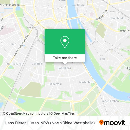Hans-Dieter Hütten map