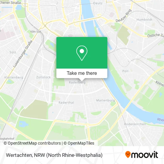 Карта Wertachten