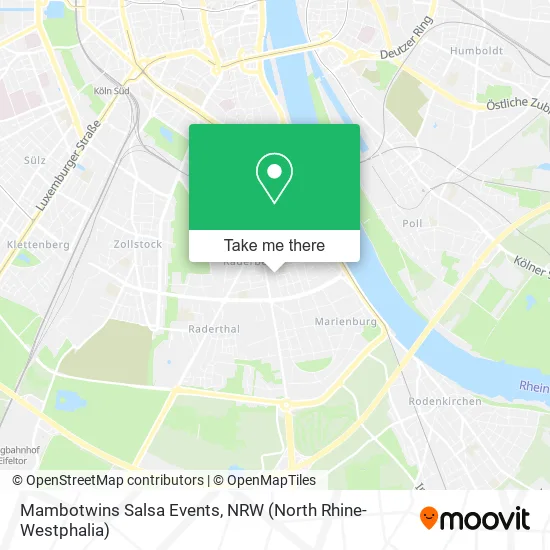 Карта Mambotwins Salsa Events