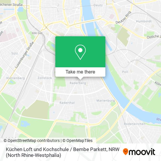 Küchen Loft und Kochschule / Bembe Parkett map