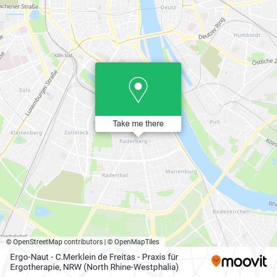 Ergo-Naut - C.Merklein de Freitas - Praxis für Ergotherapie map