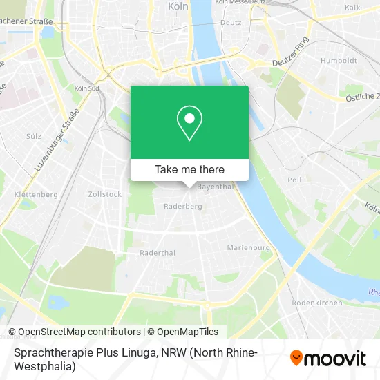 Карта Sprachtherapie Plus Linuga