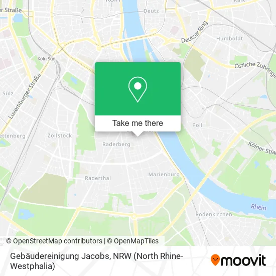 Карта Gebäudereinigung Jacobs