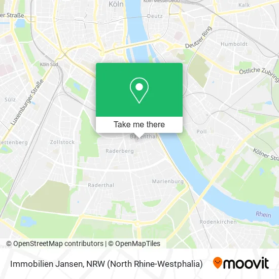 Карта Immobilien Jansen