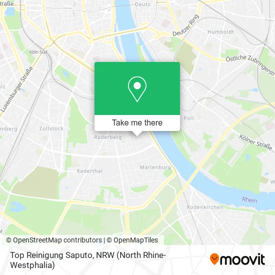 Top Reinigung Saputo map