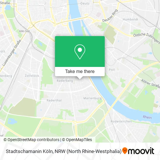 Карта Stadtschamanin Köln